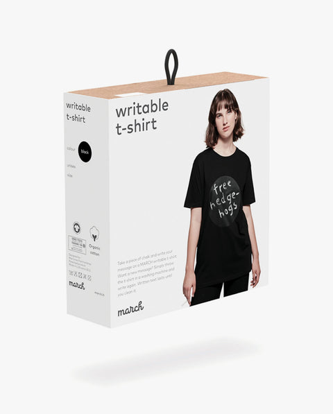 Writable t-shirt DOT print